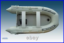 10 ft Inflatable Boat with high pressure air floor 4 person Dinghy double Layer