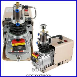 110V 30MPa Strength Air Compressor Pump Electric High Pressure Auto Shutdown A+