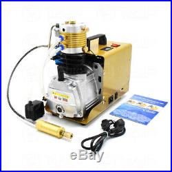 110V Auto Shut down 30MPa Air Compressor Pump PCP Electric 4500PSI High Pressure