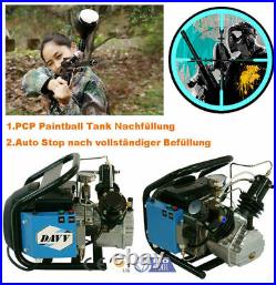 110V High Pressure Air Compressor 4500Psi For PCP Paintball Tank Filling