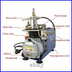 110V High Pressure Electric Compressor Pump PCP Electric 30Mpa Air Pump US