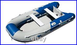 11 ft inflatable boat with high pressure air floor with fiberglass transom