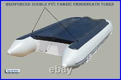 11 ft inflatable boat with high pressure air floor with fiberglass transom