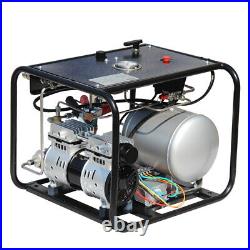 12V DC High Pressure Air Compressor For Divers Diving Breathing WithHose+Regulator