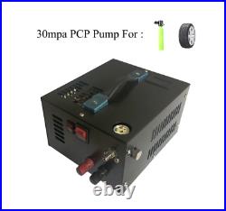 12V PCP Air Compressor With 220V/110V Transformer High Pressure Pump 4500PSI 30M