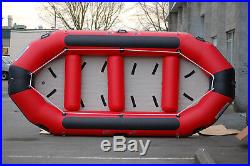 14 ft whitewater river raft Inflatable raft with High Pressure air floor