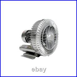 180W High Pressure Air Vortex Vacuum Pump Aluminum Alloy Booster Fan 3phase 380V