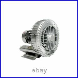 180W High Pressure Fan Vortex Air Vacuum Pump Industrial Vacuum Cleaner 1PH 220V