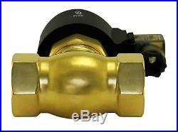 1/2 Inch Brass Hot Water Steam High Pressure Electric Solenoid Valve NC 110V AC