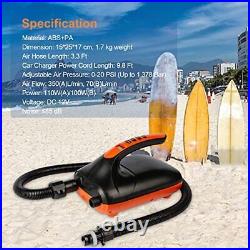 20PSI High Pressure SUP Air Pump Dual Stage Inflation & Deflation Function Pa