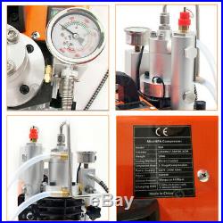 220V 30MPa Air Compressor Pump PCP Electric High Pressure System Rifle 4500PSI