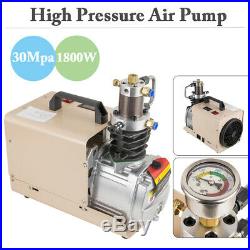 300BAR 30MPA 4350PSI High Pressure Air Compressor PCP Airgun Scuba Air Pump