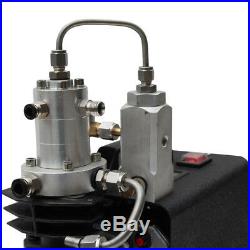 300bar Air Compressor Pump High Pressure System+0.35L Aluminum Tank Airsoft PCP