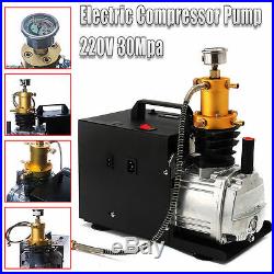 30MPA High Pressure Air Pump Electric PCP Air Compressor for Airgun Scuba RifleA
