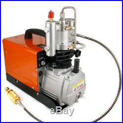 30MPA PCP Air Compressor Pump High Pressure Electric Pump with Gauge 220V 4500PSI