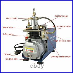 30MPa Air Compressor Pump 110V Electric 4500PSI High Pressure System Premium