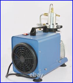 30MPa Air Compressor Pump 110V Electric High Pressure Rifle Stainless Steel New