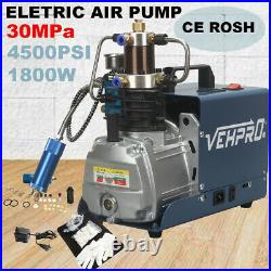 30MPa Air Compressor Pump 110V PCP Electric 4500PSI High Pressure System Air Gun