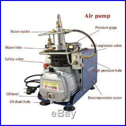 30MPa Air Compressor Pump PCP Electric 4500PSI High Pressure Rifle Pneumatic PUM