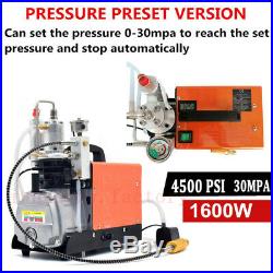 30MPa PCP Compressor Electric Air Pump High Pressure Rifle Diving 4500PSI 220V