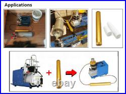30Mpa 4500PSI PCP Compressor Oil Water Separator High Pressure Air Pump Filter