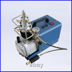 30Mpa High Pressure Electric Air Pump Pneumatic Pump 110V Aluminum Water Cooling