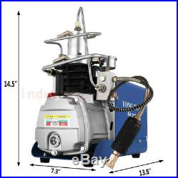 30Mpa High Pressure Electric Compressor Pump PCP Air Pump 220V AUTO Stop Diving