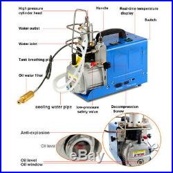 30Mpa High Pressure PCP Air Compressor Pump / Oil-Water Separator Scuba Diving