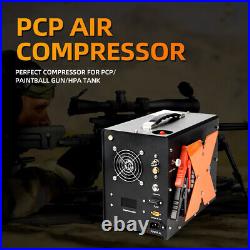 30Mpa PCP Air Compressor Auto-Stop High Pressure Pump For Paintball Scuba Tank