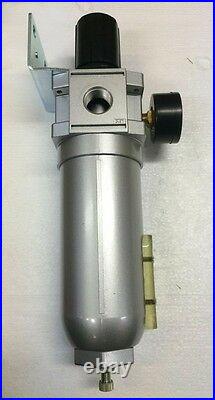 3/4 HIGH FLOW Air Pressure Regulator & Filter Water Trap Combo compressed air