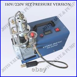 4500PSI High Pressure Electric Air Pump Compressor for Air Gun Scuba Inflator
