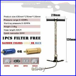 4500PSI High Pressure Pcp Hand Pump 3 Stages 30MPA Air Hand Pump For Air Rifle