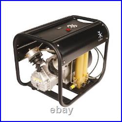 4500PSI PCP Air Compressor Double Cylinder High Pressure with Double Filter Oil