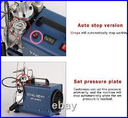 4500 PSI High Pressure PCP Air Compressor Pump 30Mpa Electric Air Pump 110V