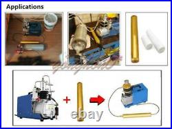 4500psi 30mpa 300bar PCP Compressor Oil Water Separator High Pressure Air Filter