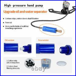 4500psi Air Hand Pump High Pressure for Smaco Scuba Diving Oxygen Cylinder Tank