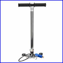 4 Stage 6000PSI PCP Air Tank High Pressure Hand Pump Hunting Scuba Diving Oxygen