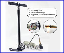 4 Stage PCP Pump 300bar 30mpa 4500psi Air Paintball High Pressure Rifle Hunting