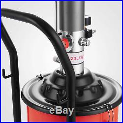 5 Gallons Air Operated Grease Pump with High Pressure Booster Gun
