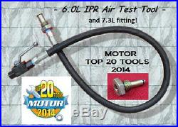 6.0L / 7.3L Ford Powerstroke High Pressure Oil System IPR Air Test Tool SET