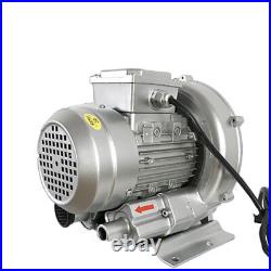 750W High Pressure Air Vortex Vacuum Pump Aluminum Alloy Booster Fan 3phase 380V