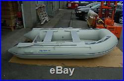 9'10 (300 cm) inflatable boat with high pressure air floor DINGHY 4 person