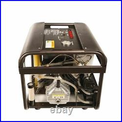 Air Compressor Pump Auto Stop Electric High Pressure Water Cooling Filter 220V