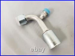 Air Conditioni? Ng Beadlock A/C Fitting Female 90 Degree #10 High Pressure Port