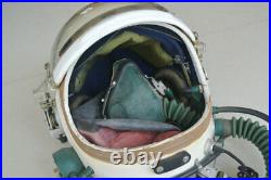 Air Force High Altitude Helmet Pull-down black sunvisor + DC-6 pressure suit