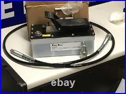 Air Hydraulic Foot Pump with 10000 PSI Foot Pedal High Pressure Commercial grade