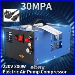 Air Pump Compressor Built-in Manual-Stop 12V Air Rifle 220V 30Mpa High Pressure