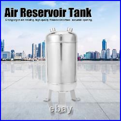 Air Reservoir Tank High Pressure Vertical 4-Port Gas Storage 5L 1/2 1/4NPT