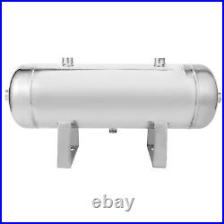 Air Reservoir Tank Mirror Horizontal 5-Port High Pressure 1/2 1/4NPT 10L
