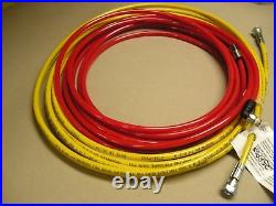 Air-assisted Airless High Pressure. 15' X 3/16id Paint Hose 5075 Psi Max